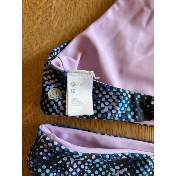 Zella Girl’s Swimsuit 2‎ piece size 12 - Picture 7 of 9